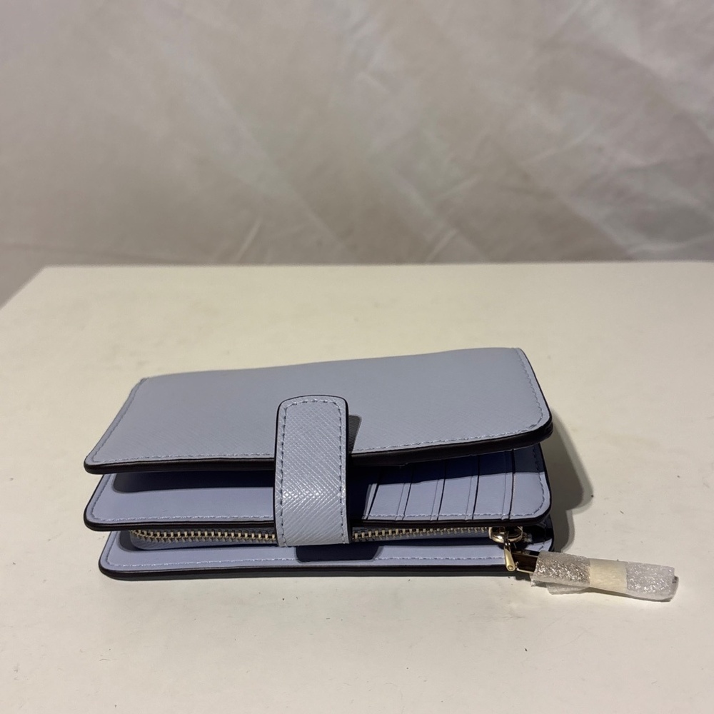 kate spade new york bifold wallet BLU women's k5653 - Picture 2 of 4